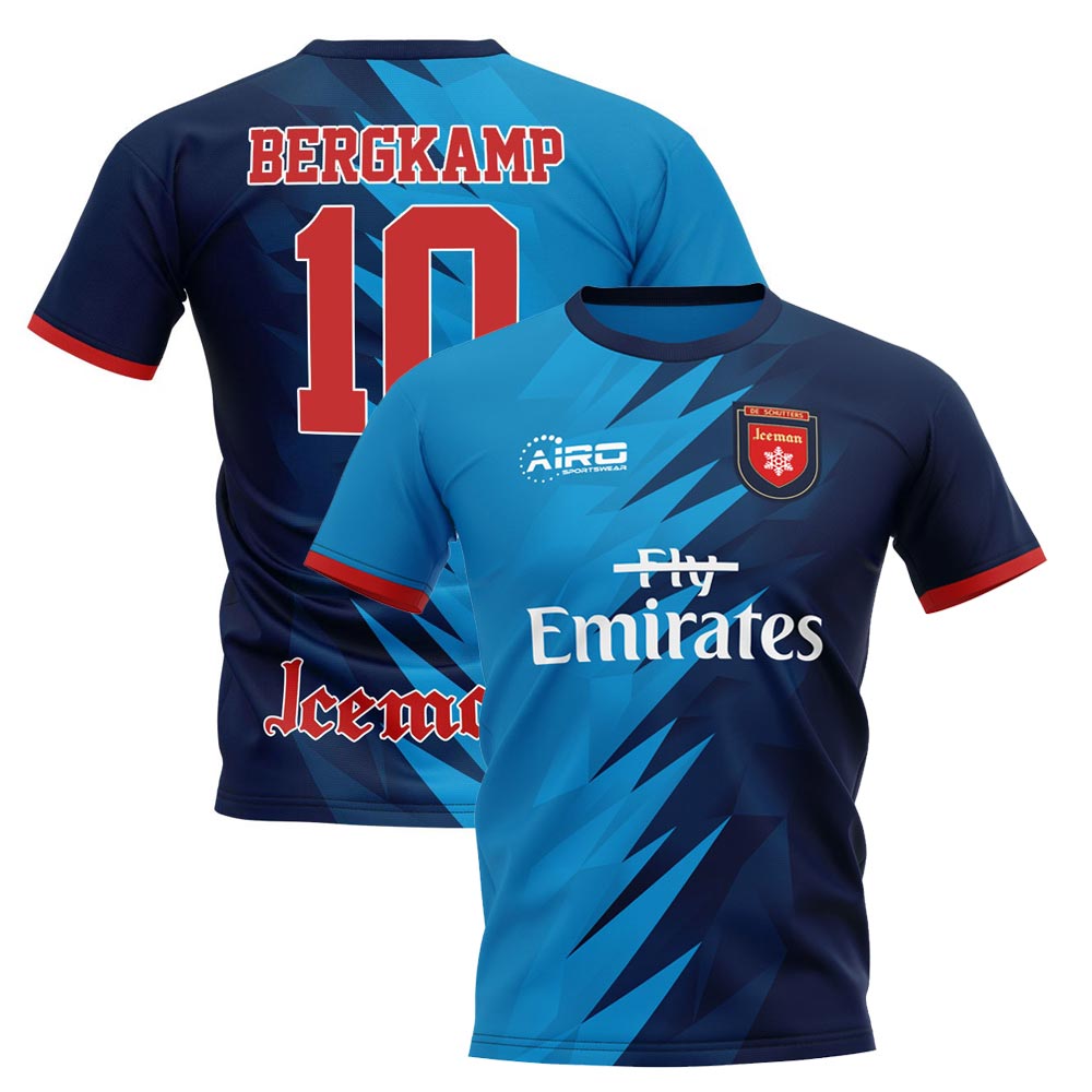 Dennis Bergkamp Away Concept Football Shirt - Womens