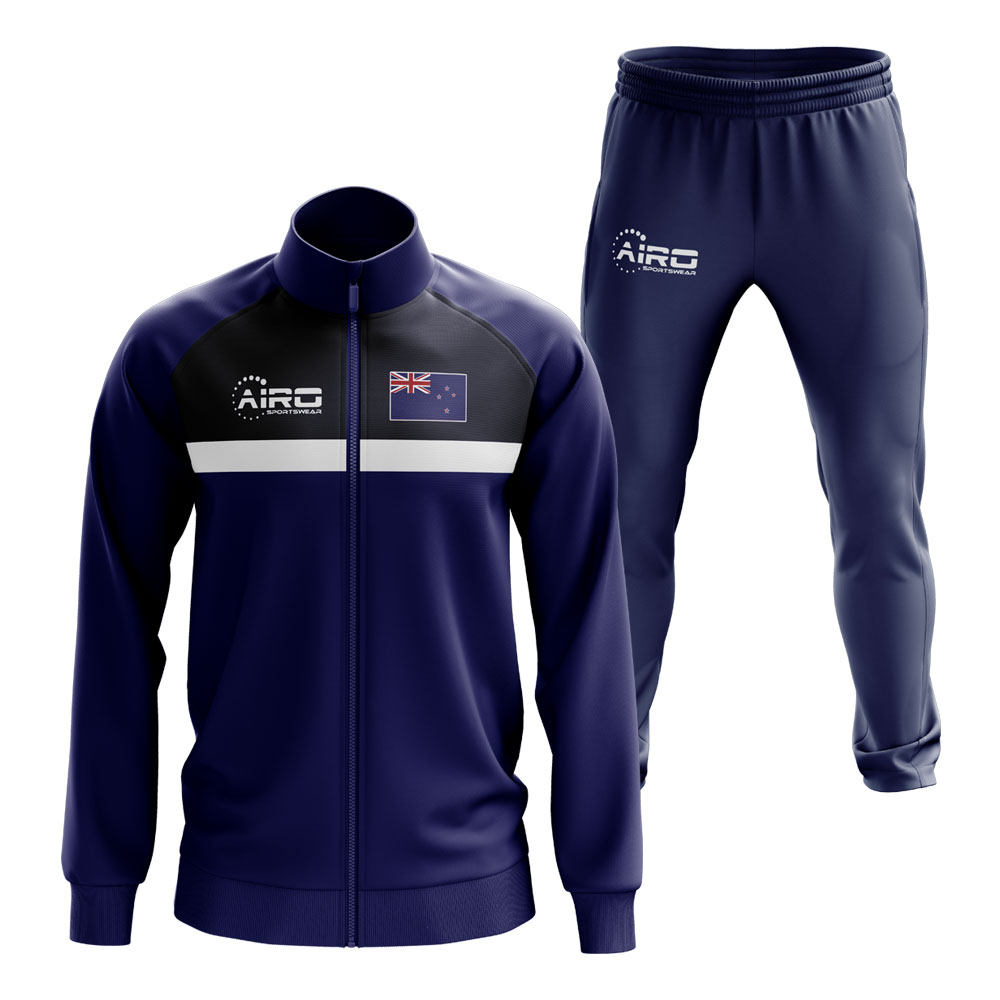 New Zealand Concept Football Tracksuit (Navy)