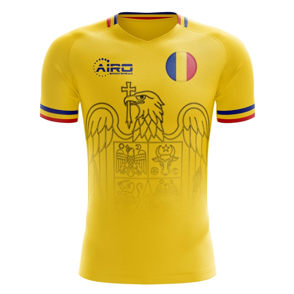 2024-2025 Romania Home Concept Football Shirt - Baby