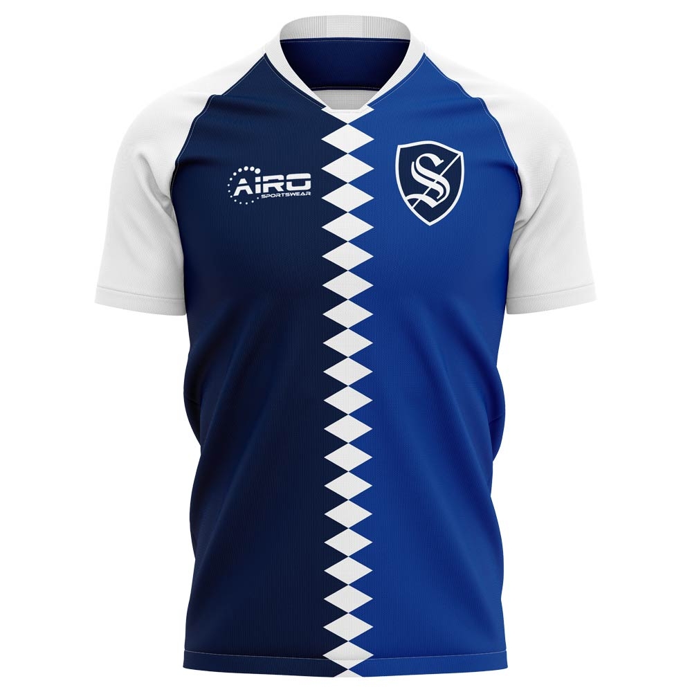 2024-2025 Strasbourg Home Concept Football Shirt - Baby