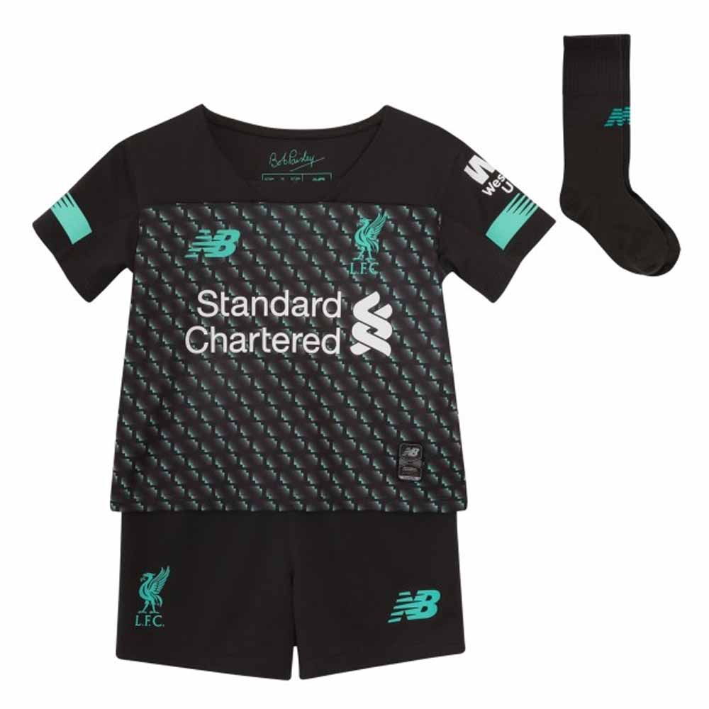 2019-2020 Liverpool Third Little Boys Mini Kit