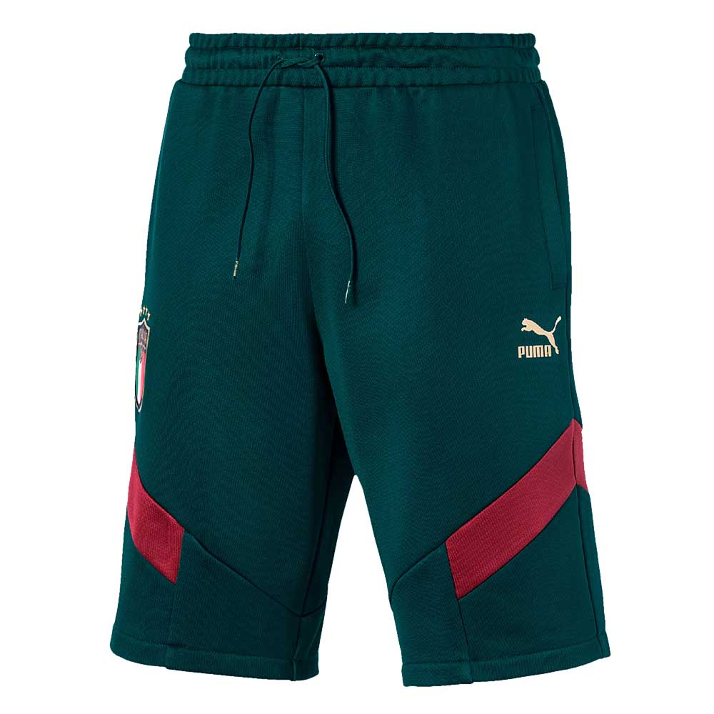 2019-2020 Italy Puma Iconic MCS Shorts (Pine)