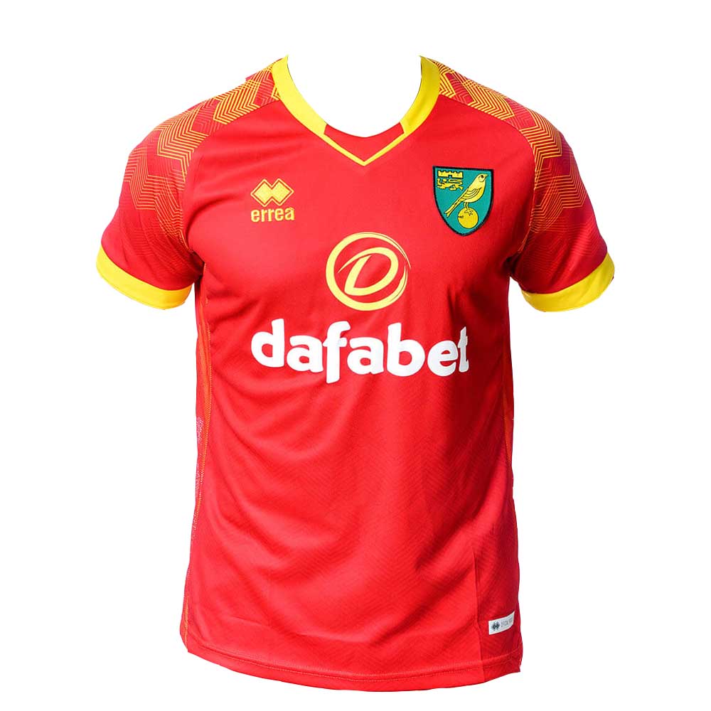 2019-2020 Norwich City Errea Away Football Shirt