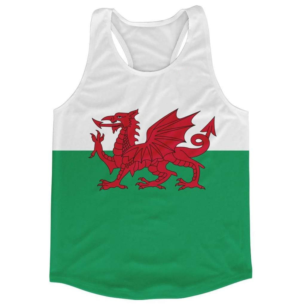 Wales Flag Running Vest