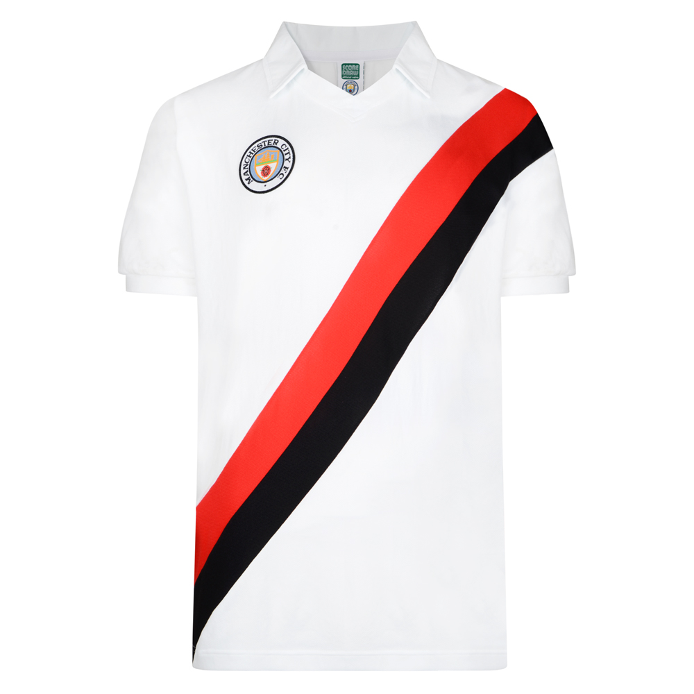 Score Draw Manchester City 1978 Away Retro Football Shirt