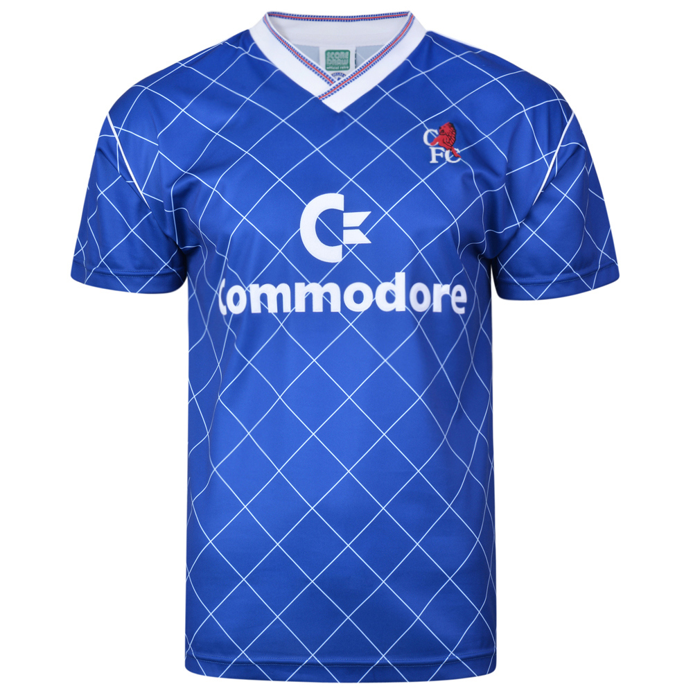 Score Draw Chelsea 1988 Retro Football Shirt