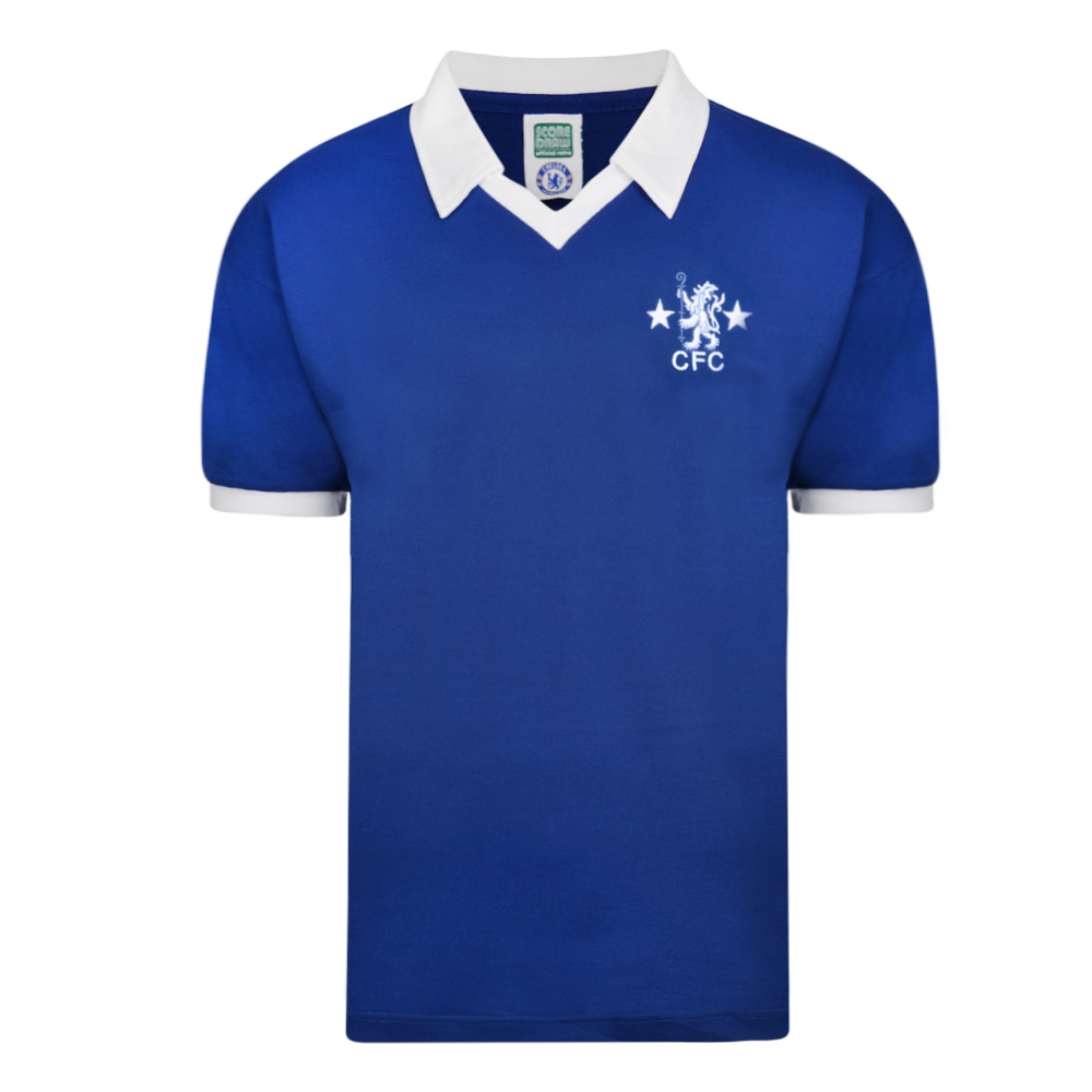 Score Draw Chelsea 1978 Retro Football Shirt