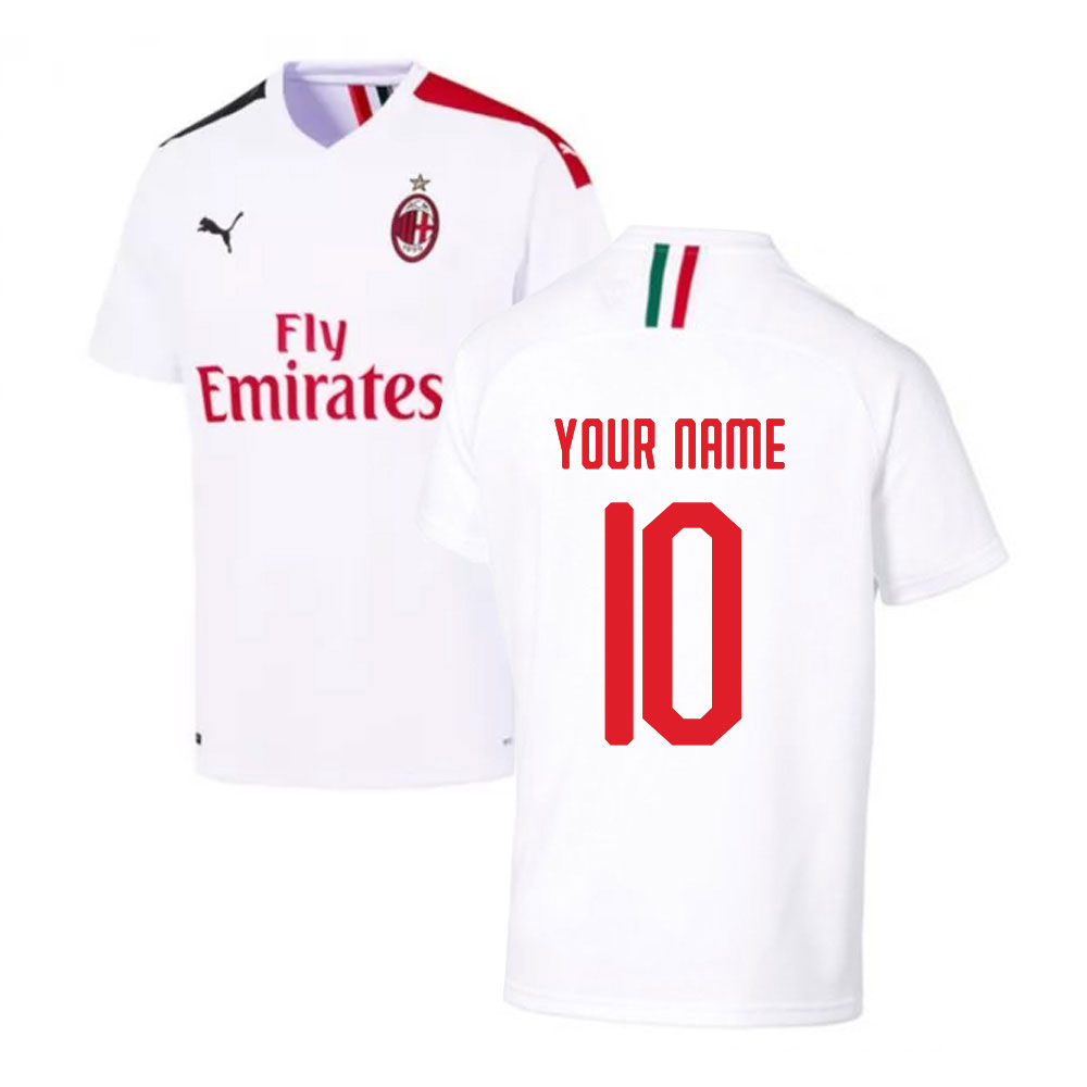 2019-2020 AC Milan Away Shirt (Your Name)