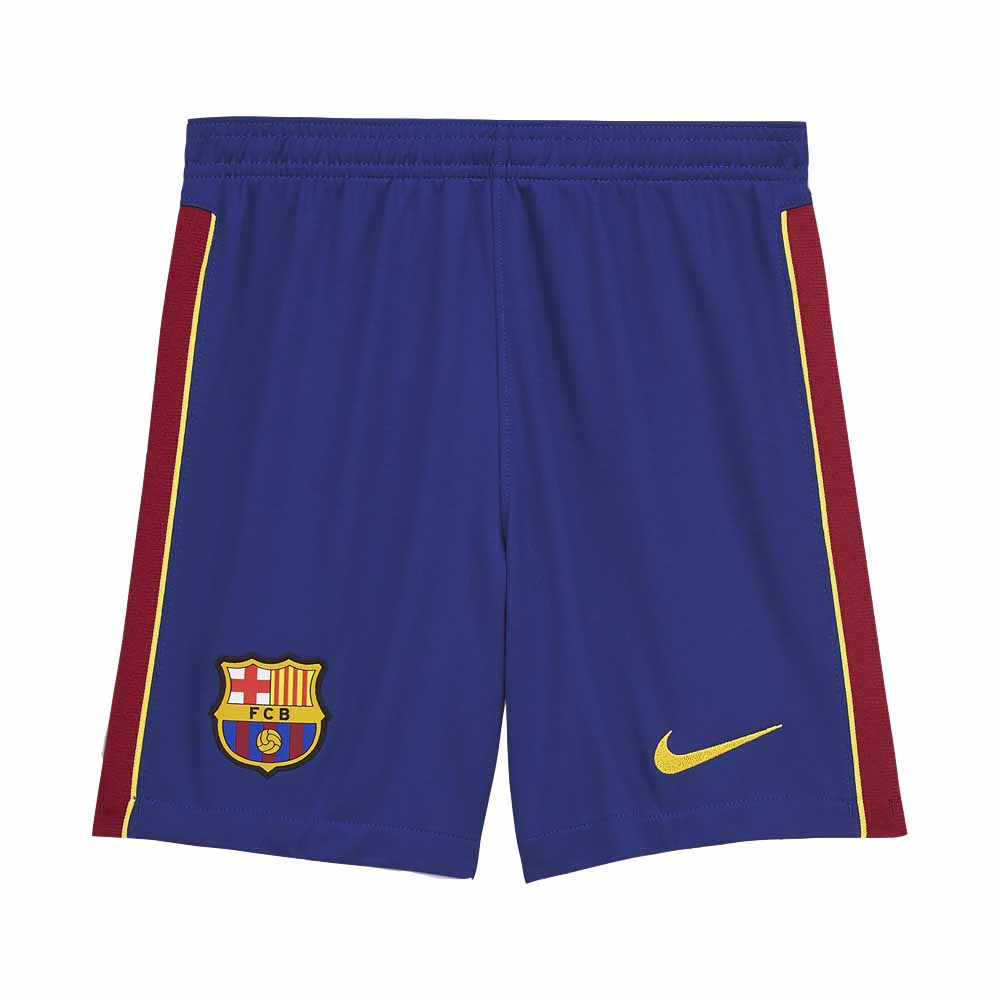 2020-2021 Barcelona Home Nike Football Shorts (Blue)