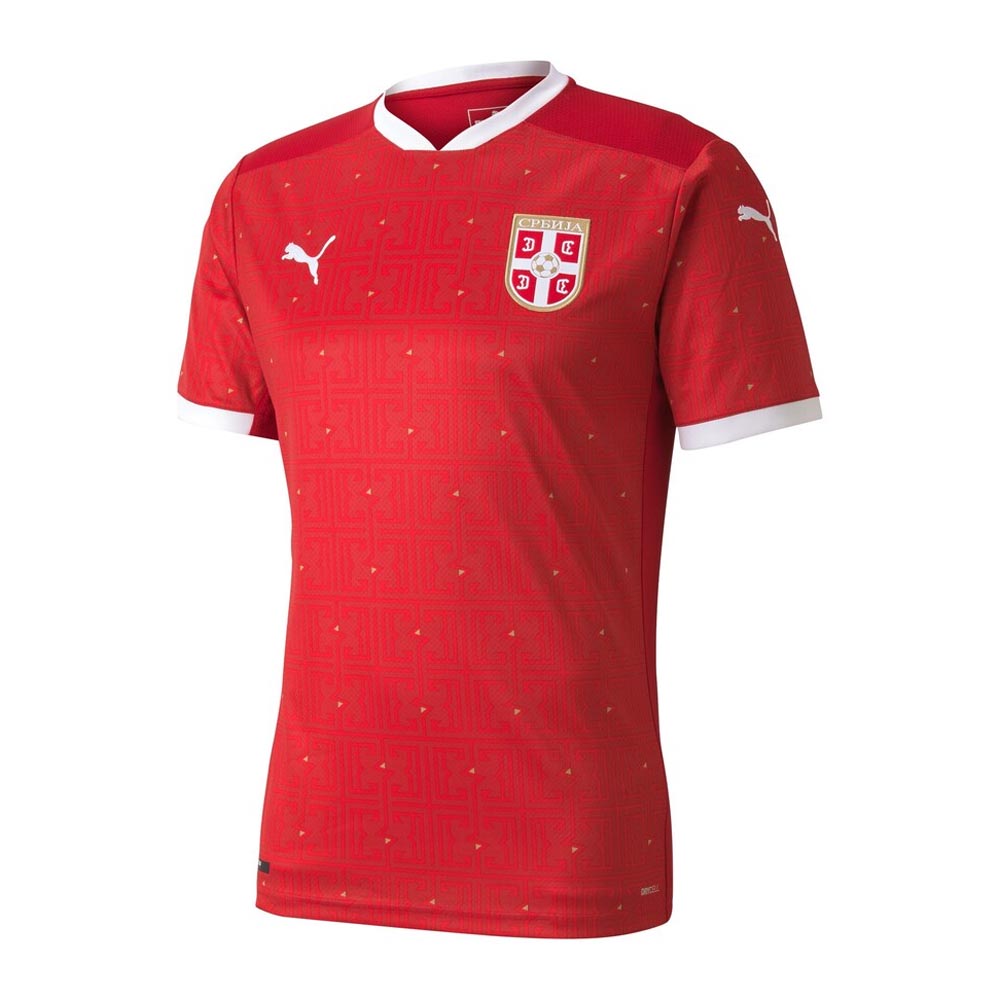 2020-2021 Serbia Home Puma Football Shirt