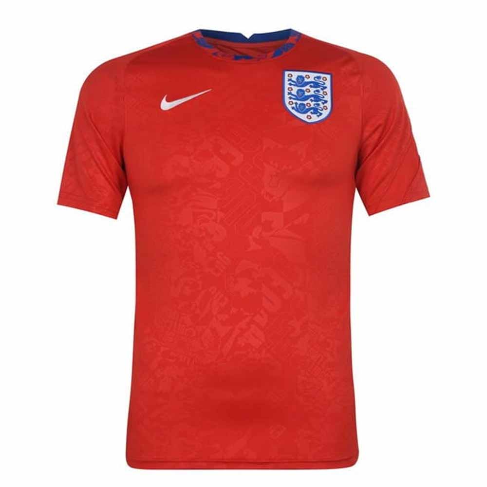 2020-2021 England Pre-Match Training Shirt (Red)