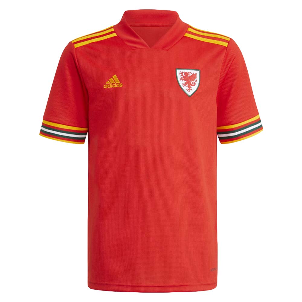 2020-2021 Wales Home Adidas Football Shirt