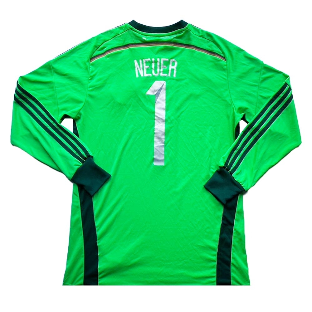 Germany 2014-15 GK Home Shirt (Neuer #1) ((Excellent) M)