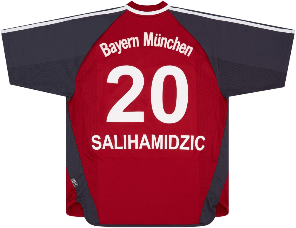 Bayern Munich 2001-02 Home Shirt (Salihamidzic #20) (Very Good)