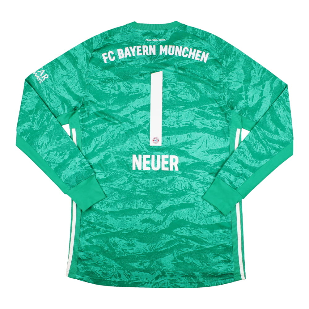 Bayern Munich 2019-20 Goalkeeper Home Shirt (L) Neuer #1 (Very Good)