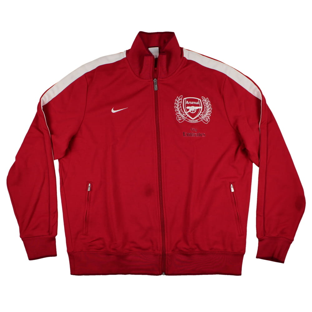 Arsenal 2011-12 Long Sleeve Nike Jacket (XXL) (Very Good)