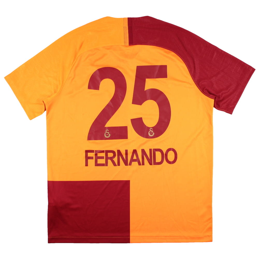 Galatasaray 2018-19 Home Shirt (L) Fernando #25 (Excellent)