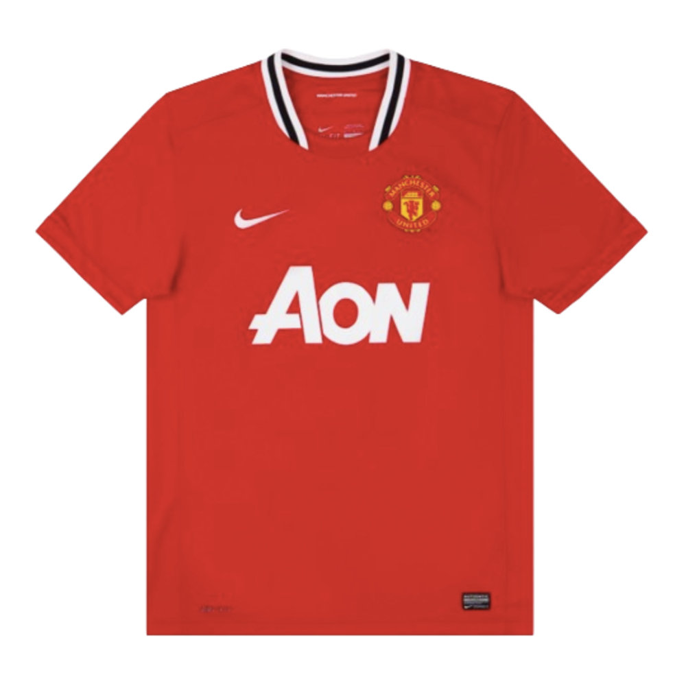 Manchester United 2011-12 Home Shirt (M) (Excellent)