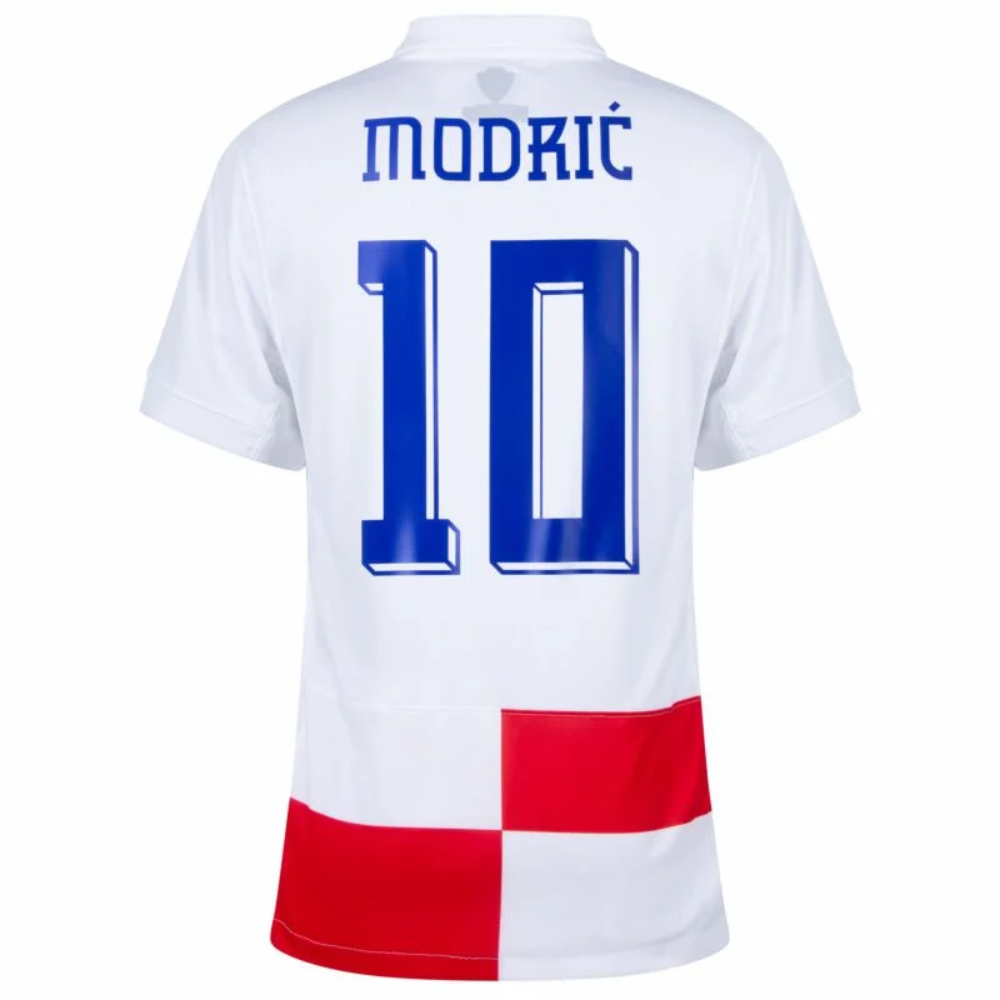 Croatia 2024-25 Home Shirt (XL) Modric #10 (Very Good)