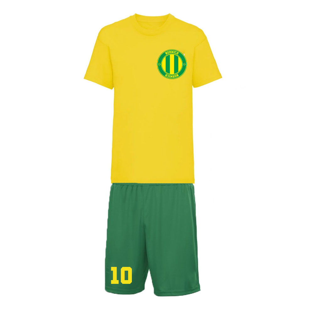 Personalised Norwich Training Kit