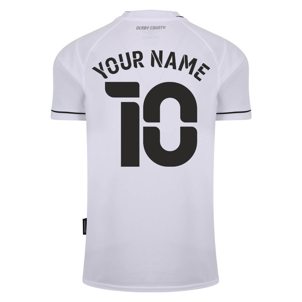 2020-2021 Derby County Home Football Shirt (Your Name)