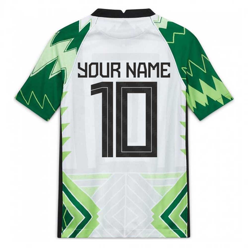 2020-2021 Nigeria Home Shirt (Kids) (Your Name)