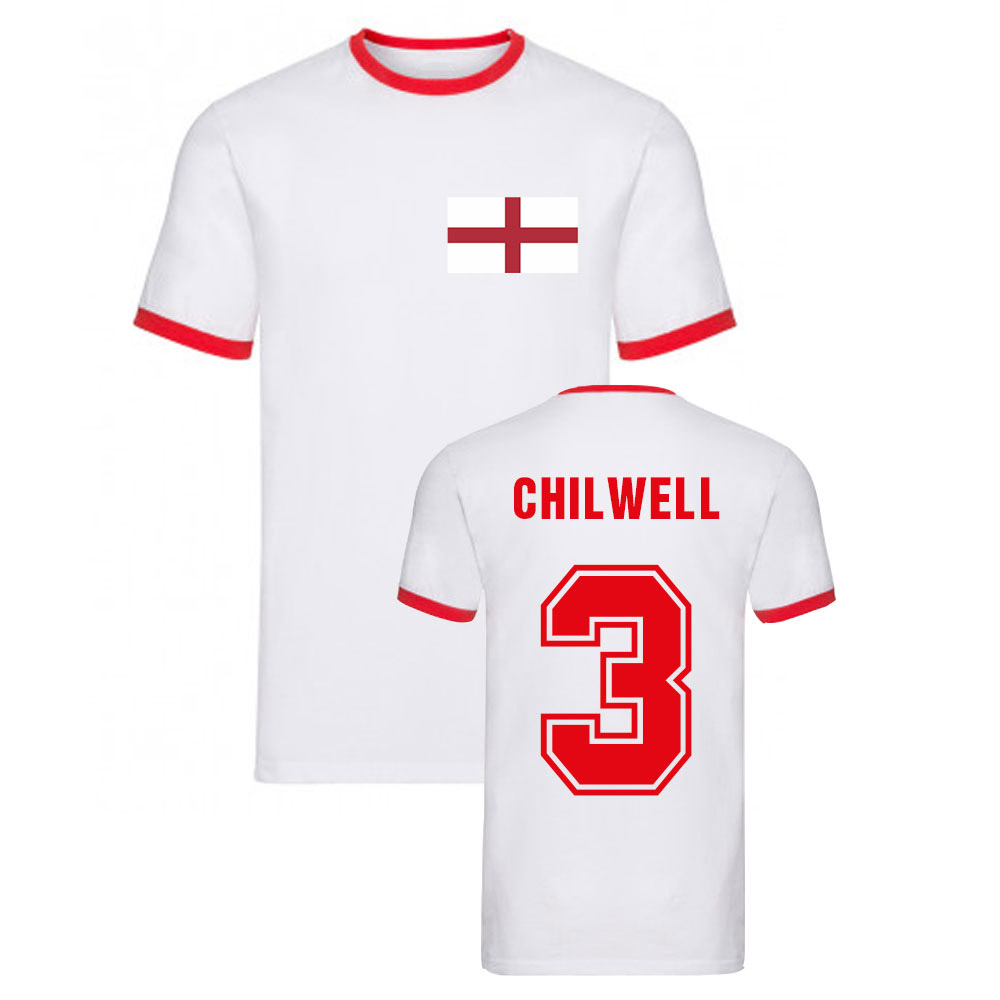 Ben Chilwell England Ringer Tee (White)