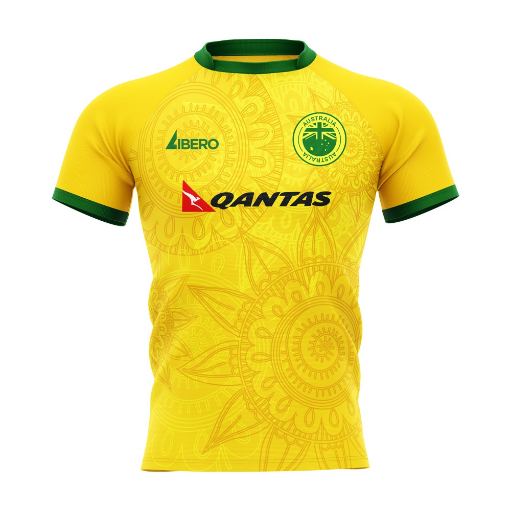 2024-2025 Wallabies Australia Home Rugby Shirt Womens