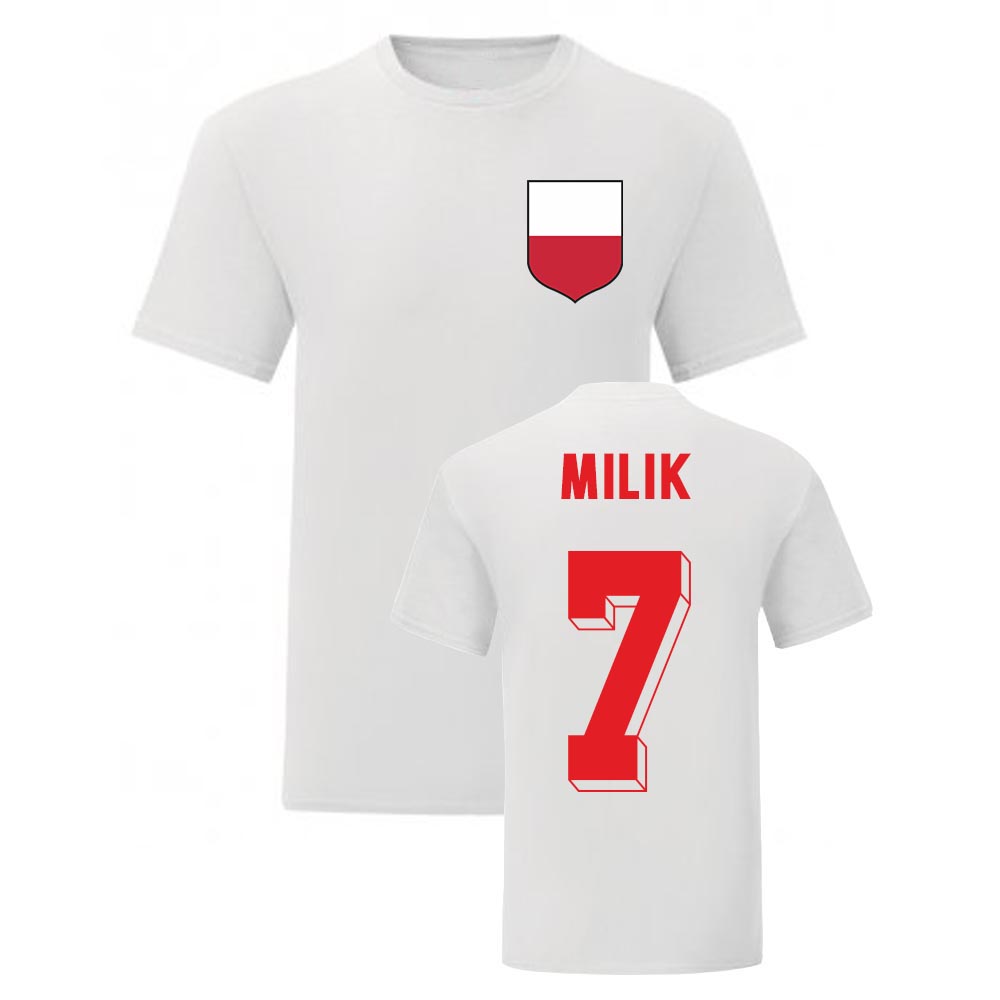 Arkadiusz Milik Poland National Hero Tee (White)