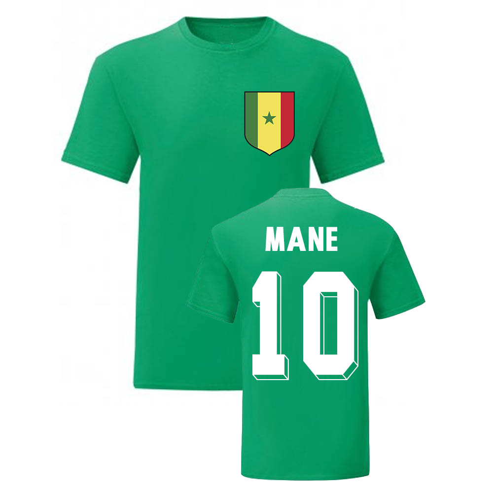 Sadio Mane Senegal National Hero Tee (Green)