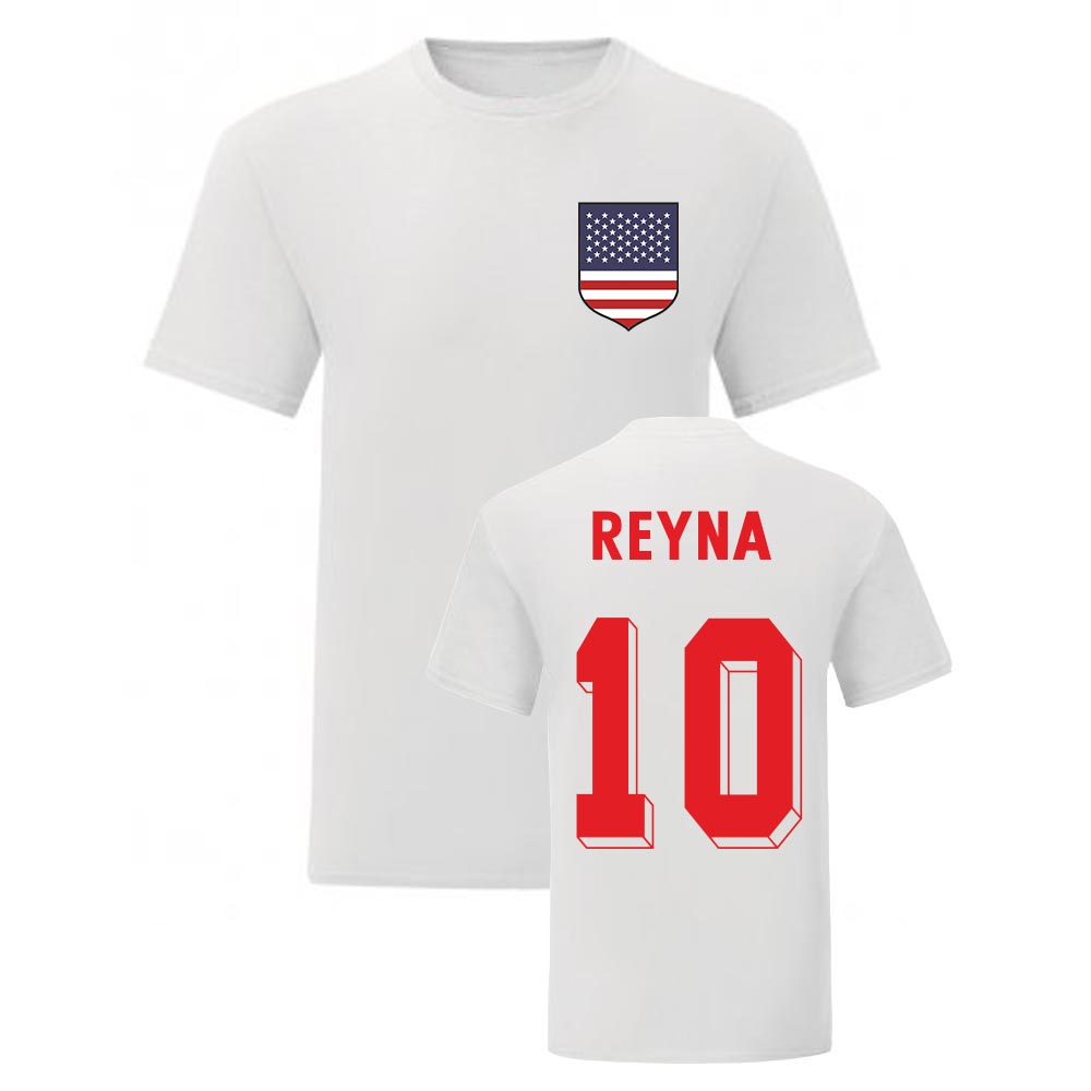 Claudio Reyna USA National Hero Tee (White)