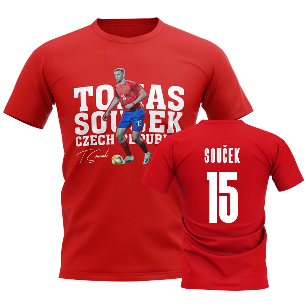 Tomas Soucek Czech Republic Player Tee (Red)