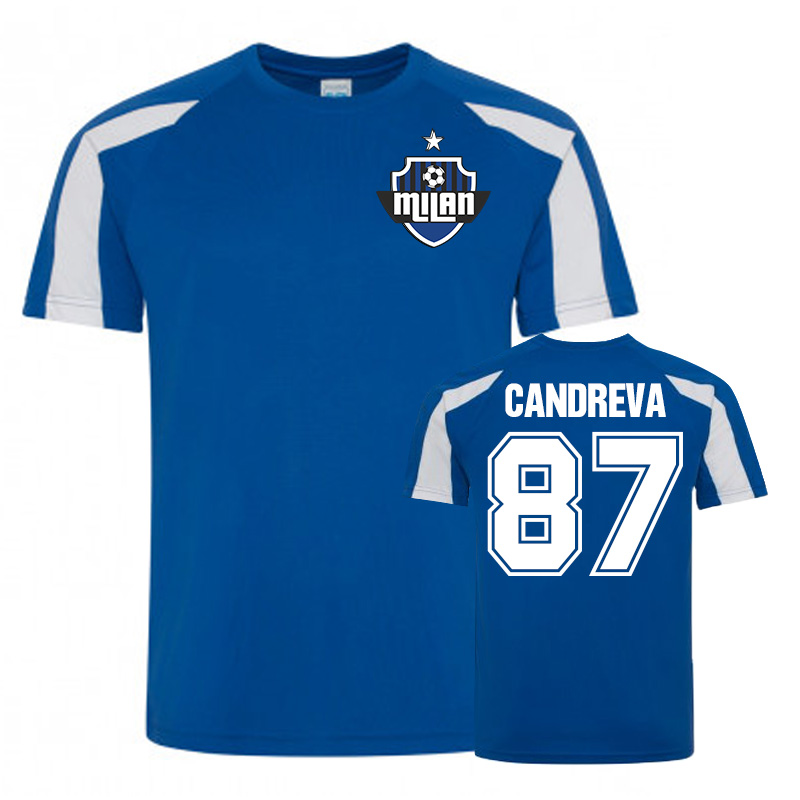 Antonio Candreva Inter Milan Sports Training Jersey (Blue)