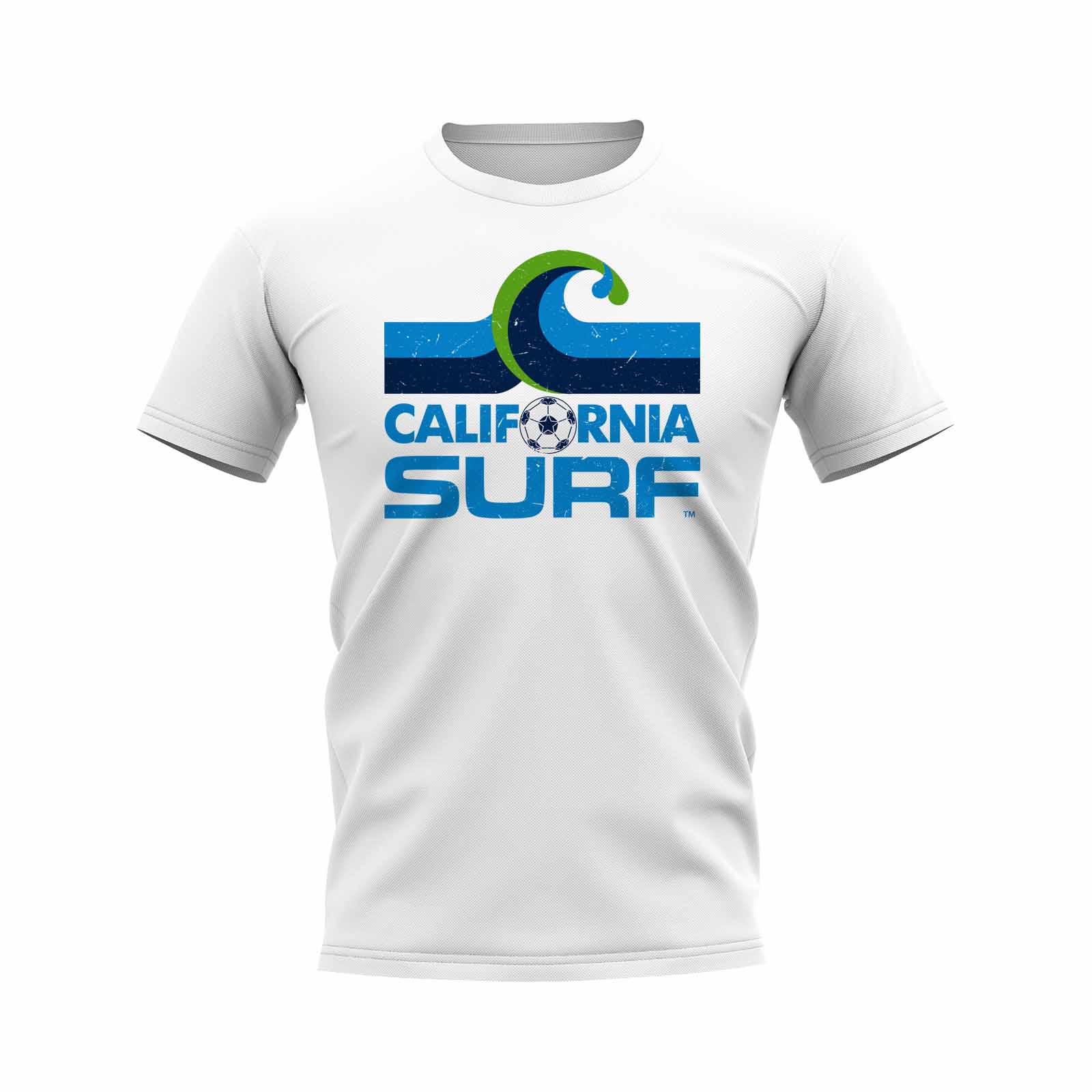 California Surf Vintage Badge T-Shirt (White)