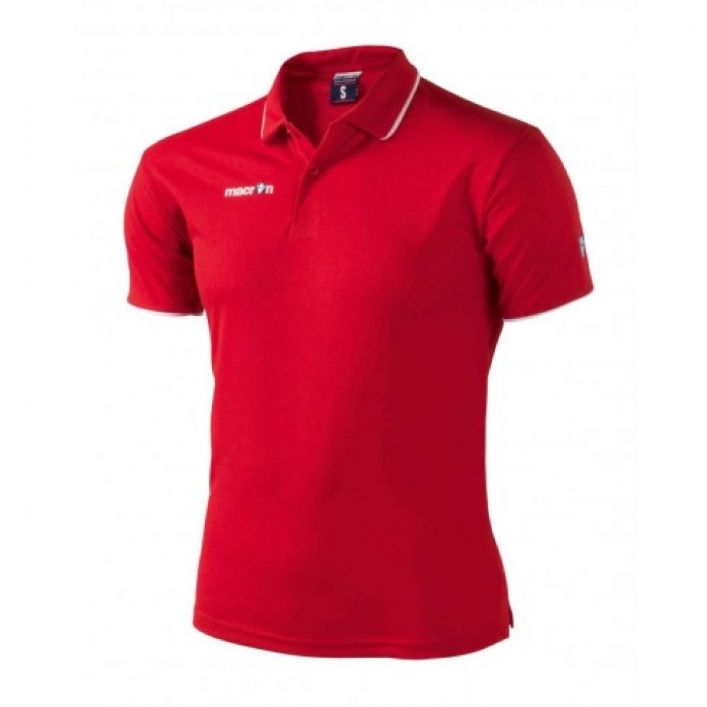 Macron Draco Polo Shirt (red)