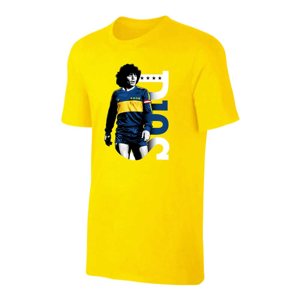 Boca D10S 21 t-shirt, yellow