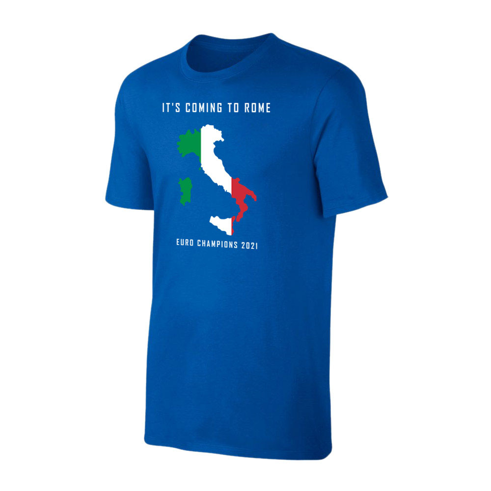 Italy IT\'S COMING TO ROME t-shirt, blue