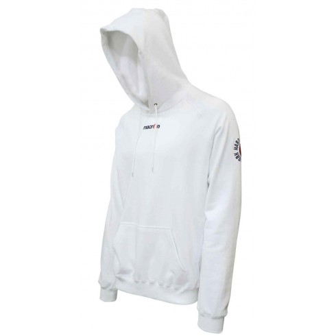 Macron Central Hoodie Sweatshirt (white)