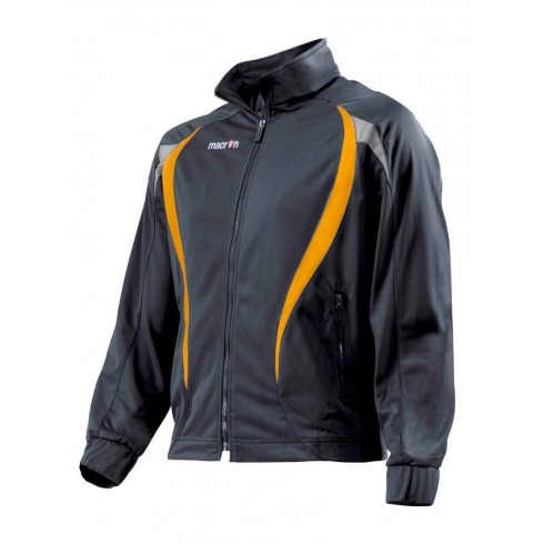 Macron Malik Tracksuit Jacket (black-orange)