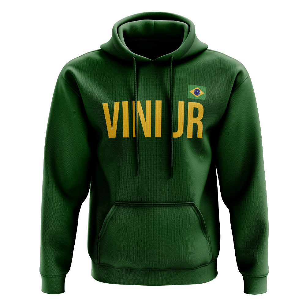 Vini Jr Brazil Name Hoody (Green)