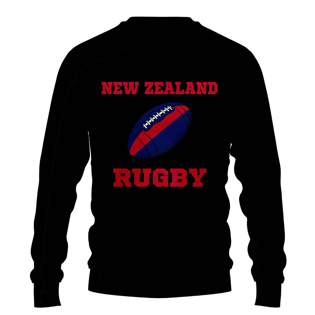 New Zealand Rugby Ball Sweatshirt (Black)