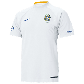 Brazil Short Sleeve Training Top 06/07 (White)