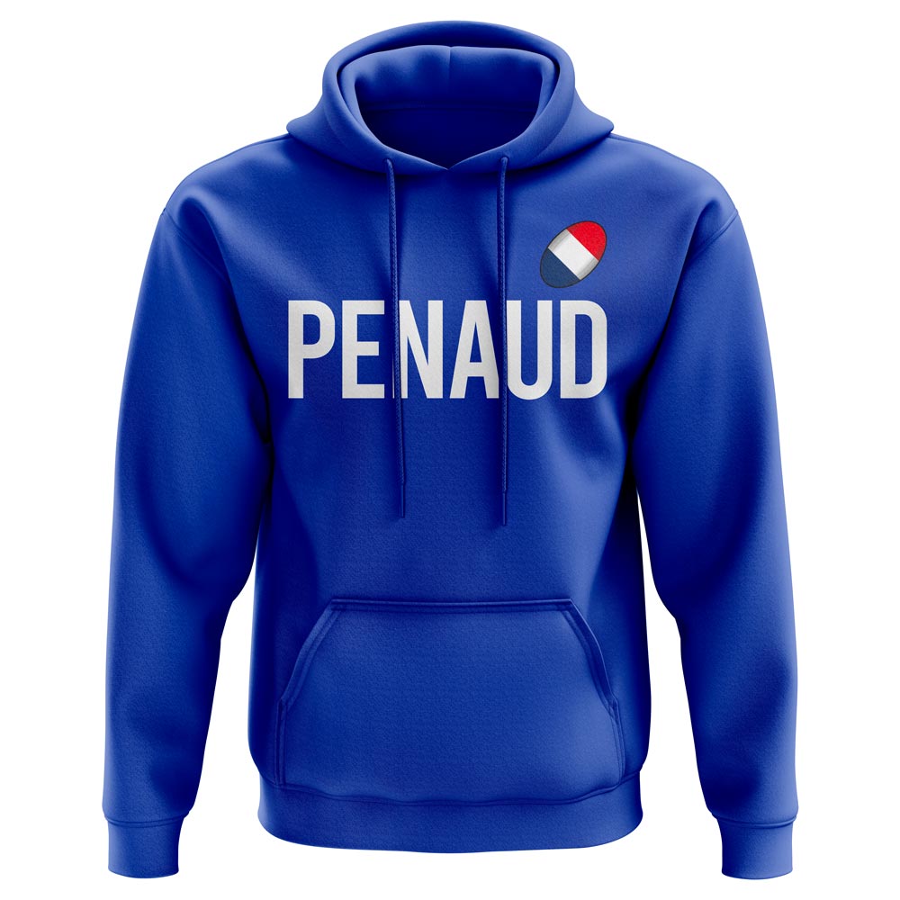 Damian Penaud France Rugby Hoody (Royal)