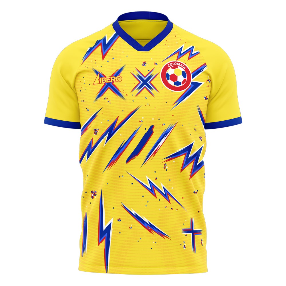 2024-2025 Colombia Pre-Match Concept Shirt Adult Short Sleeve