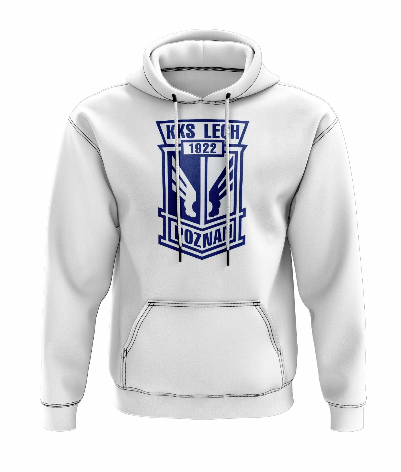 Lech Poznan Logo Hoody (White)