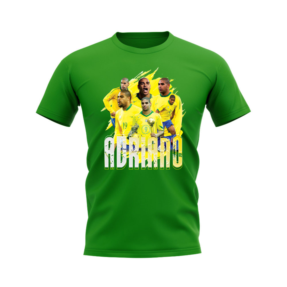 Adriano Brazil Bootleg T-Shirt (Green)