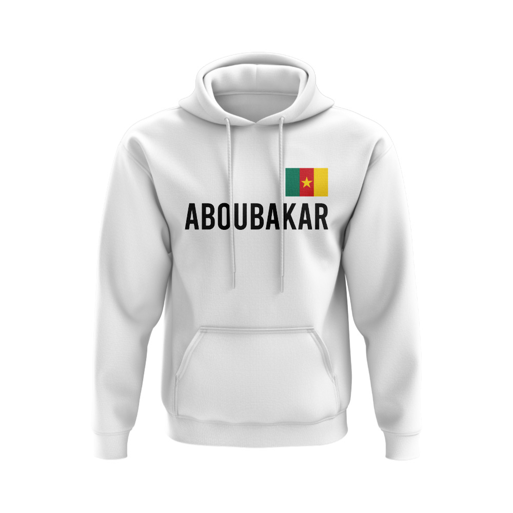 Vincent Aboubakar Cameroon Name Hoody (White)