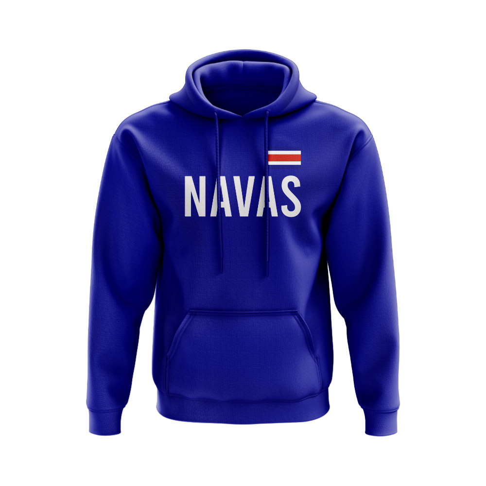 Keylor Navas Costa Rica Name Hoody (Blue)