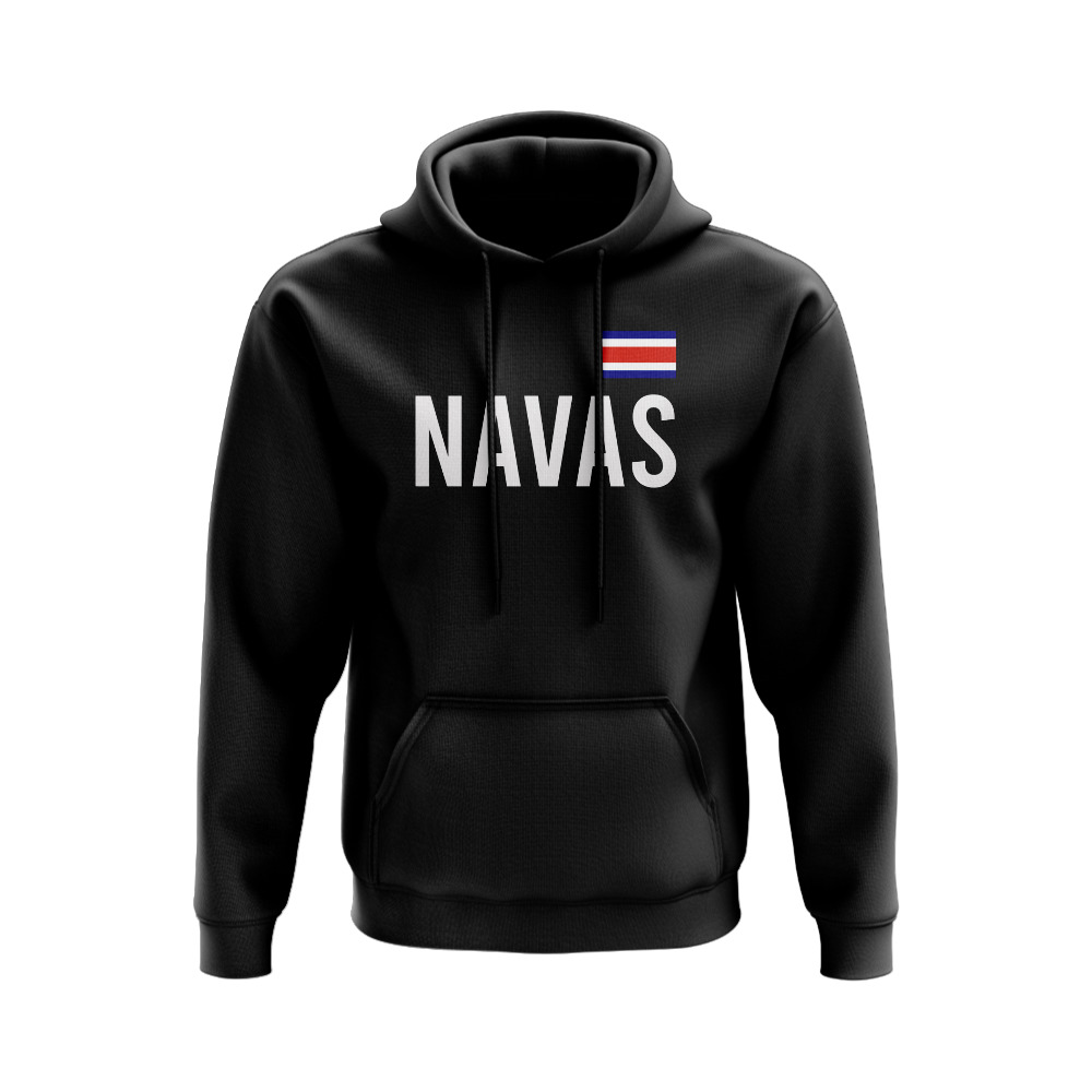 Keylor Navas Costa Rica Name Hoody (Black)