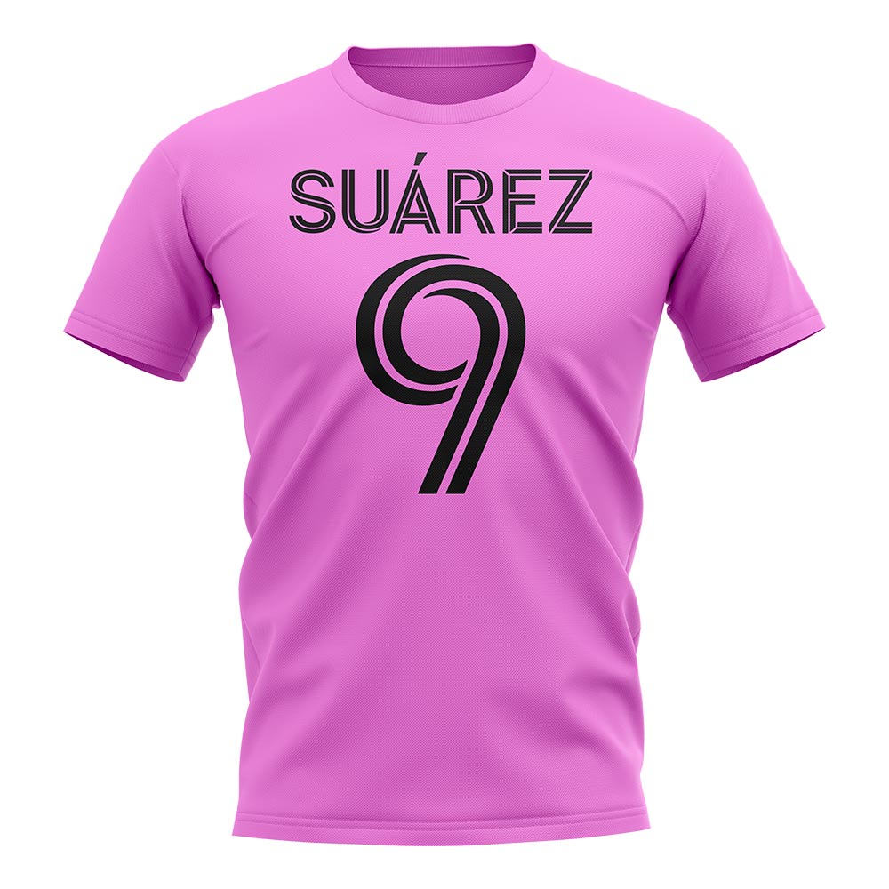 Luis Suarez Inter Miami Hero T-shirt (Pink)